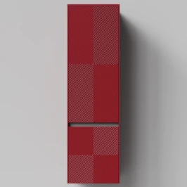 Пенал Соло 45, пример RAL 3004 Пурпурно-красный, матовая, подвесной, правый