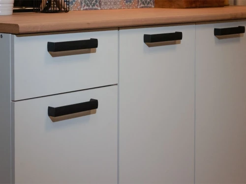 Кухонный гарнитур «Ника» Нео 1,8м, Антрацит/Белый