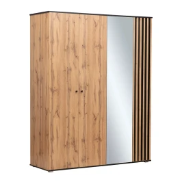 Шкаф для одежды Либерти 51.15, Дуб Вотан, Черный