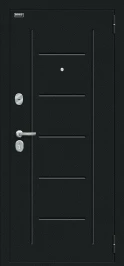 Входная дверь BRAVO Некст Kale Букле черное/Riviera Ice 