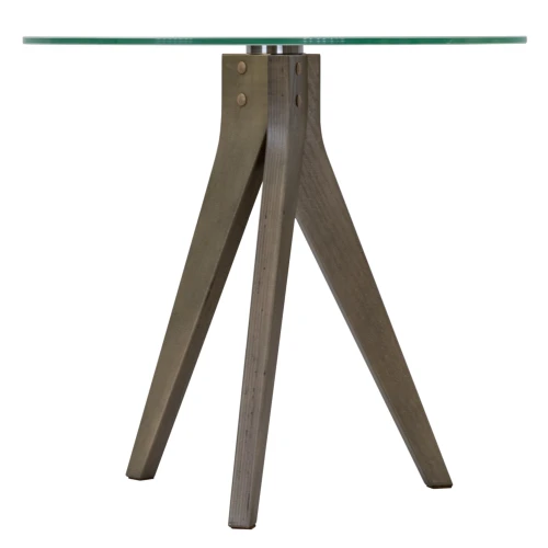 Стол журнальный Рилле 441 шимо/стекло прозрачное