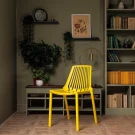 Пластиковый стул NICO желтый