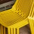 Пластиковый стул NICO желтый