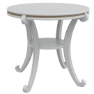 Стол журнальный Глория М молочный дуб Л