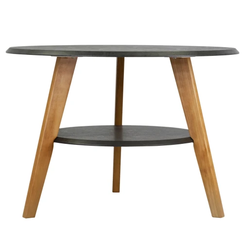 Стол журнальный BeautyStyle 17 серый бетон/бук