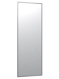 Зеркало настенное в раме Сельетта-5, матовое серебро 150 см х 50 см