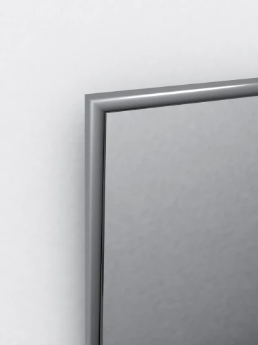 Зеркало настенное в раме Сельетта-5, матовое серебро 150 см х 50 см