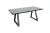 Стол Монако NEW, Керамогранит, Черный матовый муар/Bayona grey/