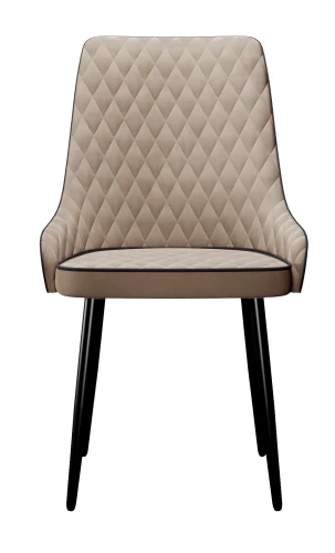 Стул DikLine 305 микровелюр Z128 бежевый/ ножки черные