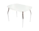 Стол Ривьера СВ, Стекло, Белый Стол Ривьера СВ, Стекло, Белый