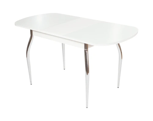 Стол Ривьера СВ, Стекло, Белый