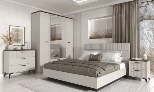 VINATI, Шкаф 4DG2S Z. Цвет ПЕРСИДСКИЙ ЖЕМЧУГ/ АМАРОК