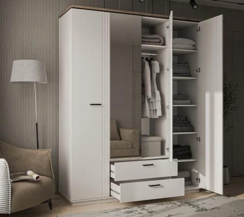 VINATI, Шкаф 4DG2S Z. Цвет ПЕРСИДСКИЙ ЖЕМЧУГ/ АМАРОК