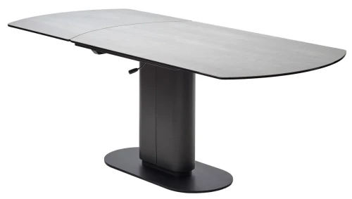 Стол KAI 140 TL-58 поворотная система раскладки, испанская керамика / Темно-серый / Черный, ®DISAUR