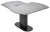 Стол KAI 140 TL-58 поворотная система раскладки, испанская керамика / Темно-серый / Черный, ®DISAUR