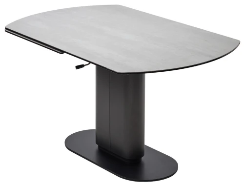 Стол KAI 140 TL-58 поворотная система раскладки, испанская керамика / Темно-серый / Черный, ®DISAUR