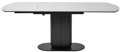 Стол KAI 140 TL-58 поворотная система раскладки, испанская керамика / Темно-серый / Черный, ®DISAUR