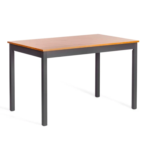 Обеденный комплект Соната (стол + 4 стула) / Sonata dining set массив сосны, стол: 120х75х73см  стул :41х50х95см, антик /графит