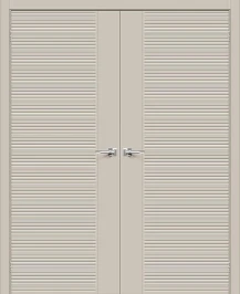 Двухстворчатая межкомнатная дверь BRAVO Граффити-33.0 Creamy