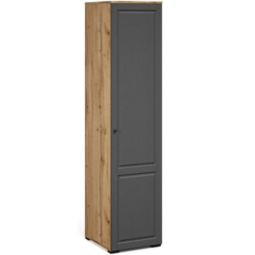 Шкаф «Лацио Сканди» 1д ПР, Вотан/Сканди графит