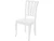 Стул «Кабриоль» жесткий, эмаль белая