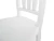 Стул «Кабриоль» жесткий, эмаль белая