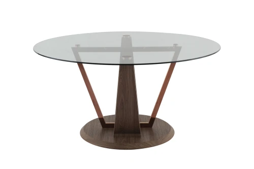 Стол обеденный Орео Гранд F-1530, прозрачный