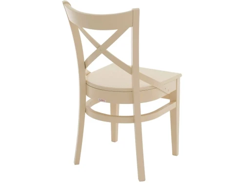 Стул «Соло Венский» жесткий, слоновая кость