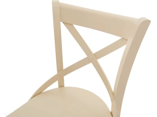 Стул «Соло Венский» жесткий, слоновая кость