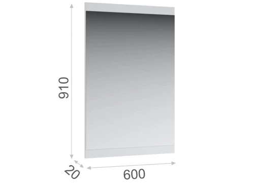 Прихожая «Йорк», Белый/белый глянец