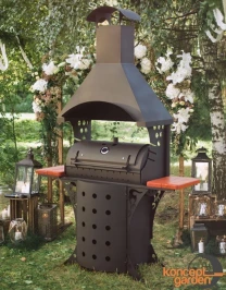 Мангал-коптильня МК-14