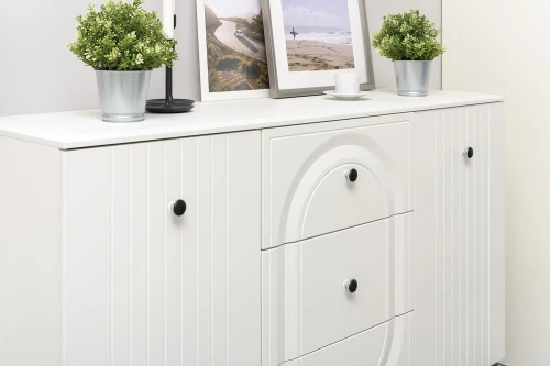 Комод Валенсия 13.309.01, Белый шагрень