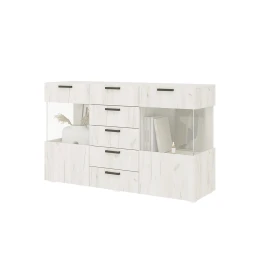 Комод Алтея, Дуб крафт белый