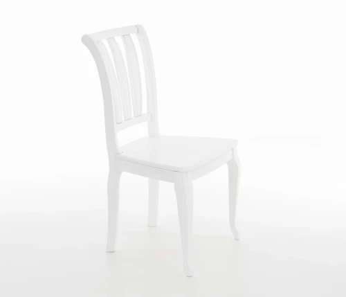 Стул Кабриоль Жесткий, Белый