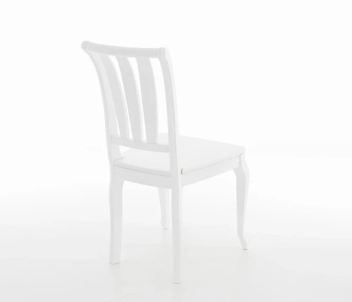Стул Кабриоль Жесткий, Белый