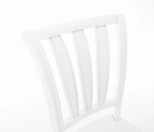 Стул Кабриоль Жесткий, Белый