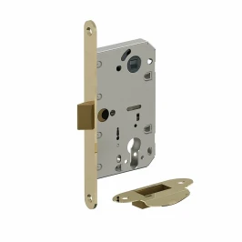 Замок для межкомнатной двери BRAVO Bravo P-3-CL G Золото