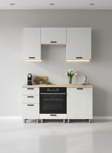 Готовый кухонный гарнитур МК Аленушка 1,6м в.7 Лотос Молочный,скоба антрацит,сонома