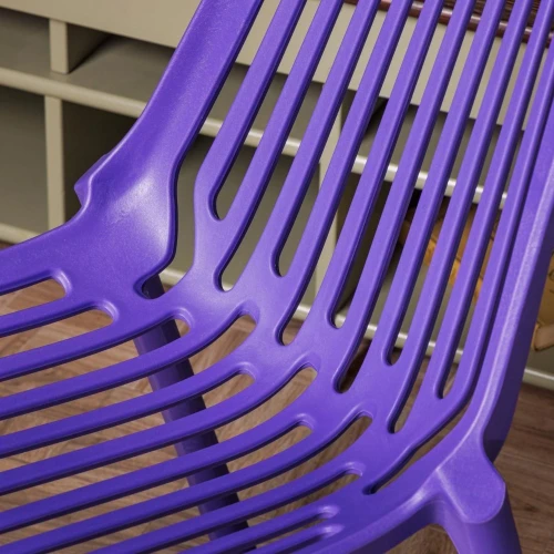 Пластиковый стул NICO фиолетовый