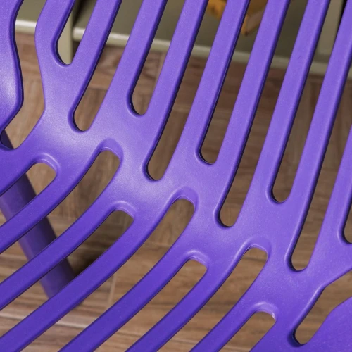 Пластиковый стул NICO фиолетовый