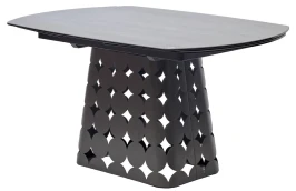 Стол LORENS 150 TL-58 поворотная система раскладки, испанская керамика / Темно-серый, ®DISAUR Стол LORENS 150 TL-58 поворотная система раскладки, испанская керамика / Темно-серый, ®DISAUR