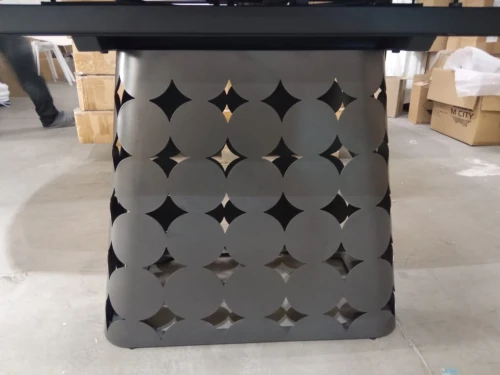 Стол LORENS 150 TL-58 поворотная система раскладки, испанская керамика / Темно-серый, ®DISAUR