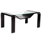 Стол журнальный Гурон 1 черный матовый