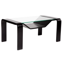 Стол журнальный Гурон 1 черный матовый