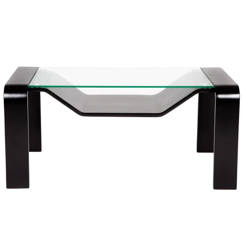 Стол журнальный Гурон 1 черный матовый