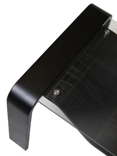 Стол журнальный Гурон 1 черный матовый