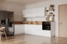 Кухонный гарнитур КГ Угловой 1500х2850 (с пм) Эмаль, Белый Арника РМ Кухонный гарнитур КГ Угловой 1500х2850 (с пм) Эмаль, Белый Арника РМ