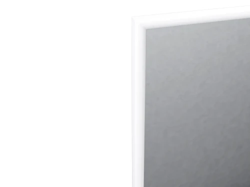 Зеркало настенное в раме Сельетта-6, белый 110 см х 40 см