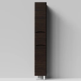 Пенал Адель 30 (1 ящик, 2 двери) напольный, Палисандр ПВХ 43101, левый, бельевая корзина