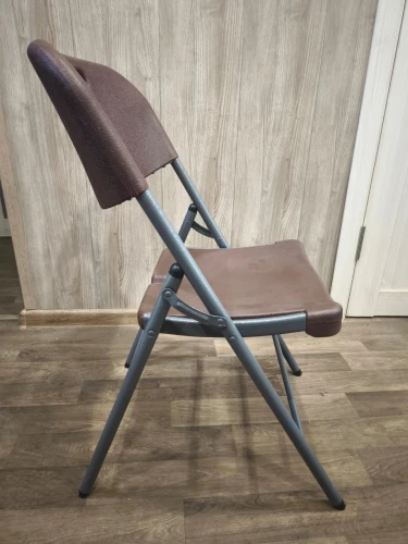 Стул складной садовый Мир Дачника 83x46x53см HDPE шоколад (6 штук)